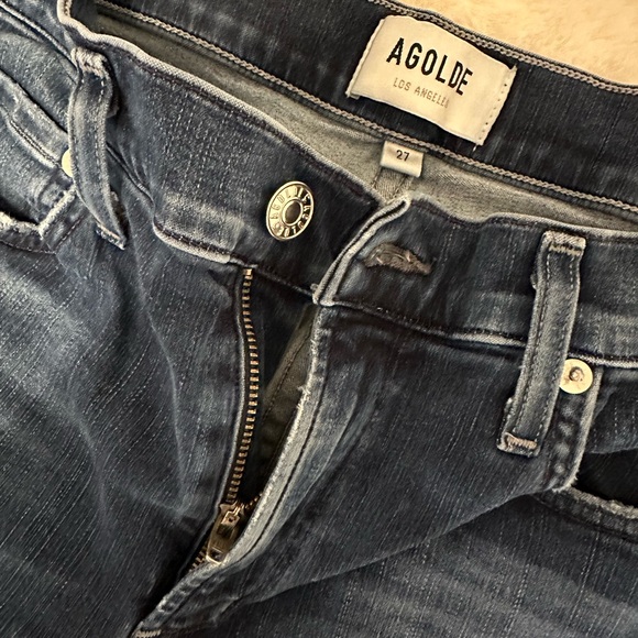 AGOLDE | Sophie Raw Hem Crop Skinny Jeans - Picture 3 of 6